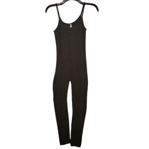 Icon Apparel Kids Gray Cotton Blend Sleeveless One-Piece Jumpsuit Size Large